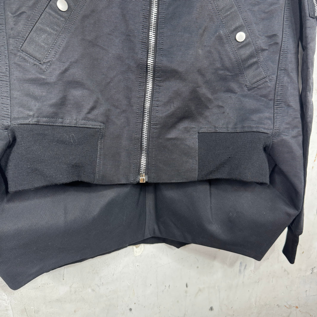 Rick Owens Back Flap Bomber Jacket
