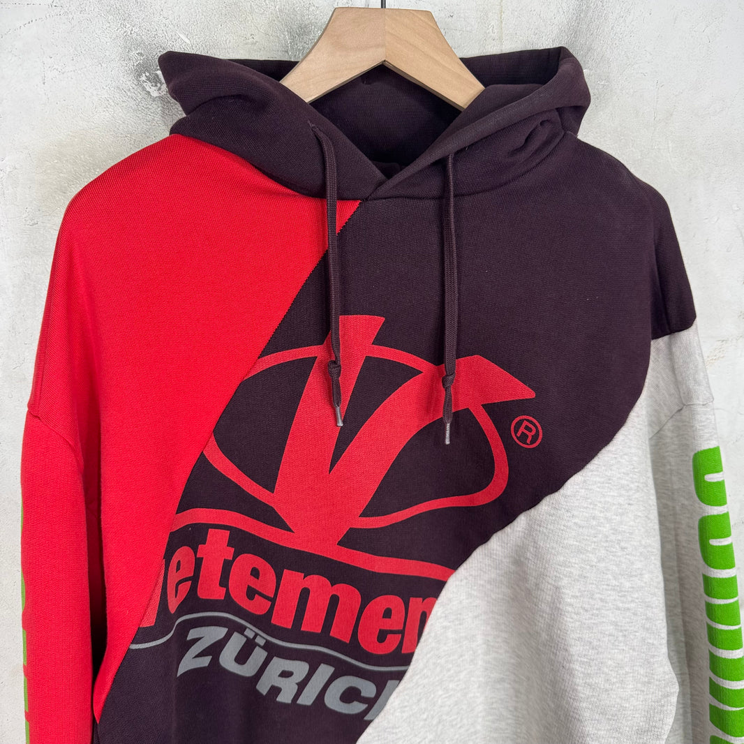 Vetements Reconstructed Paneled Hoodie