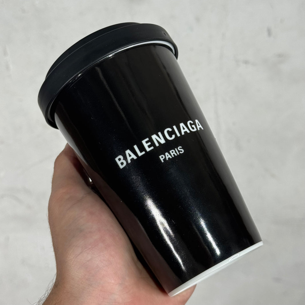 Balenciaga Black Logo Cup