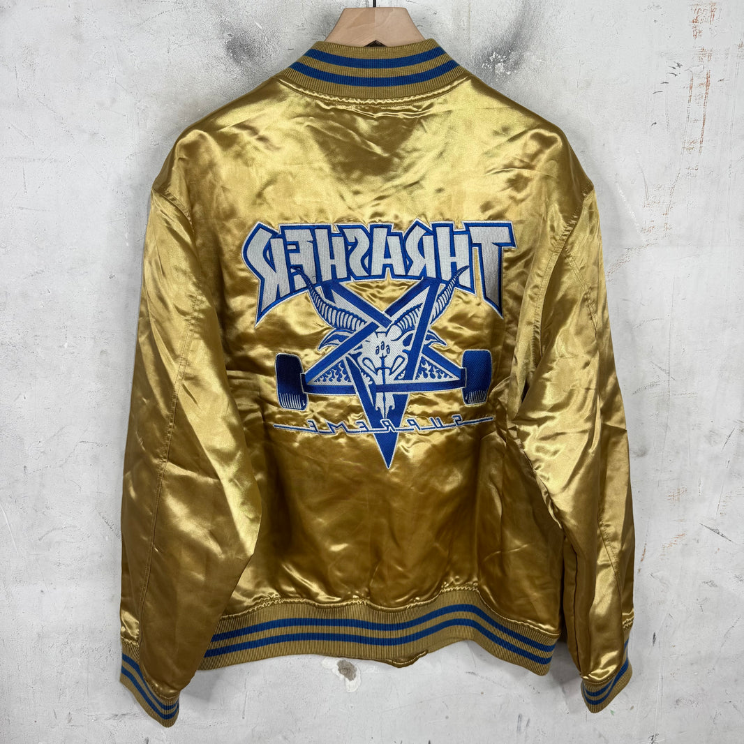 Supreme x Thrasher Satin Logo Jacket