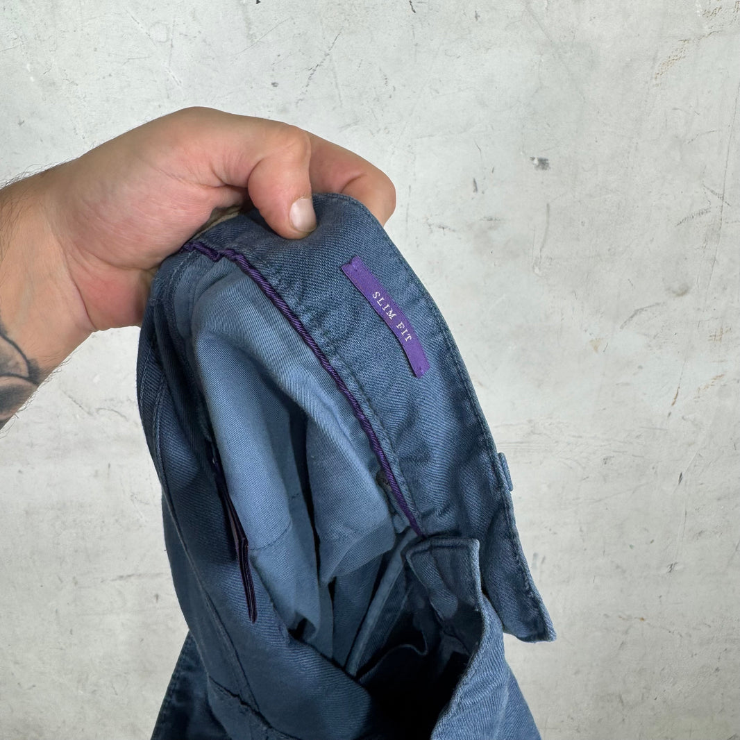 Ralph Lauren Purple Label Navy Trousers