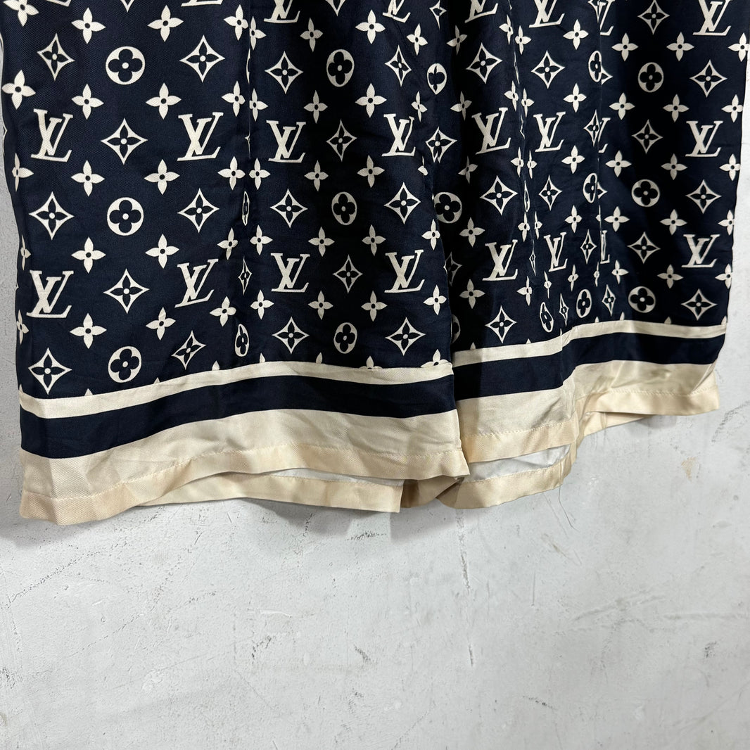 Louis Vuitton Silk Monogram Shorts