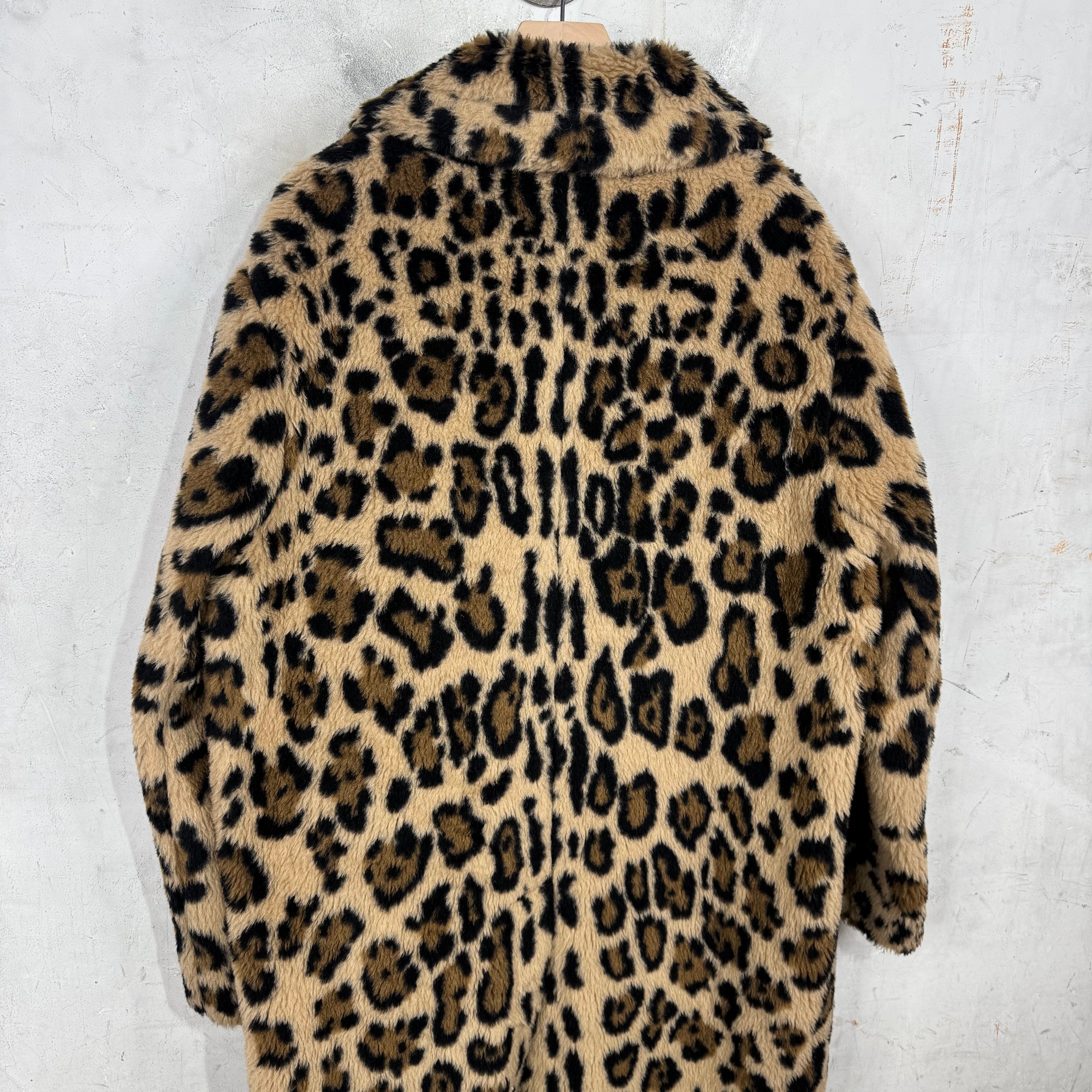 Celine Leopard Alpaca Felt Long Coat – www.Lukes.store