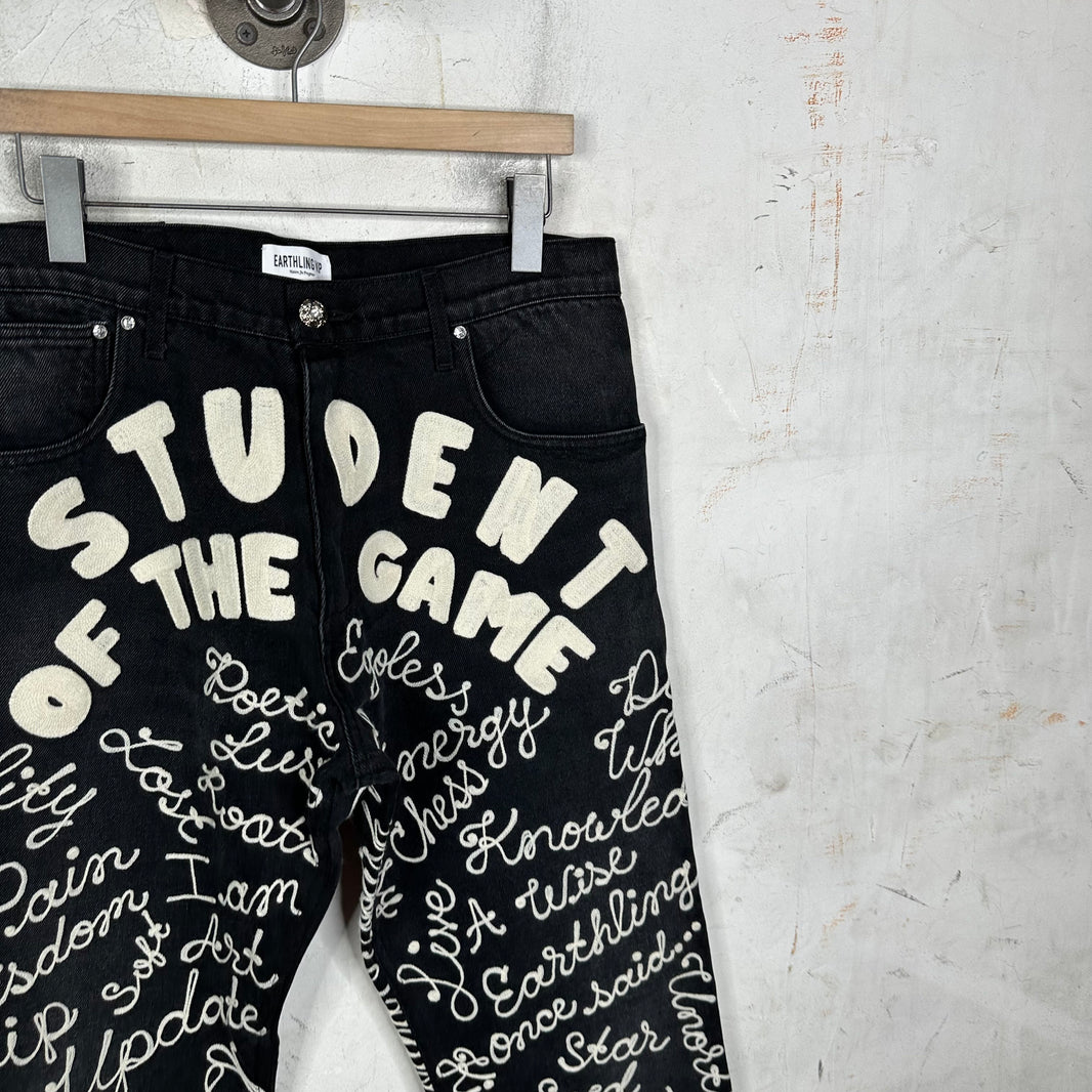 Earthling Script Jeans