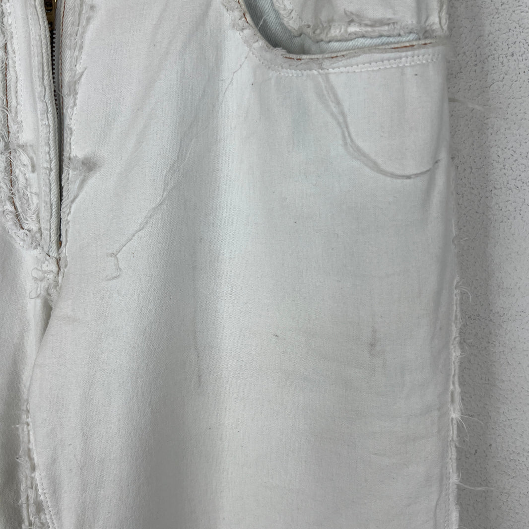 Margiela White Distressed Inside Out