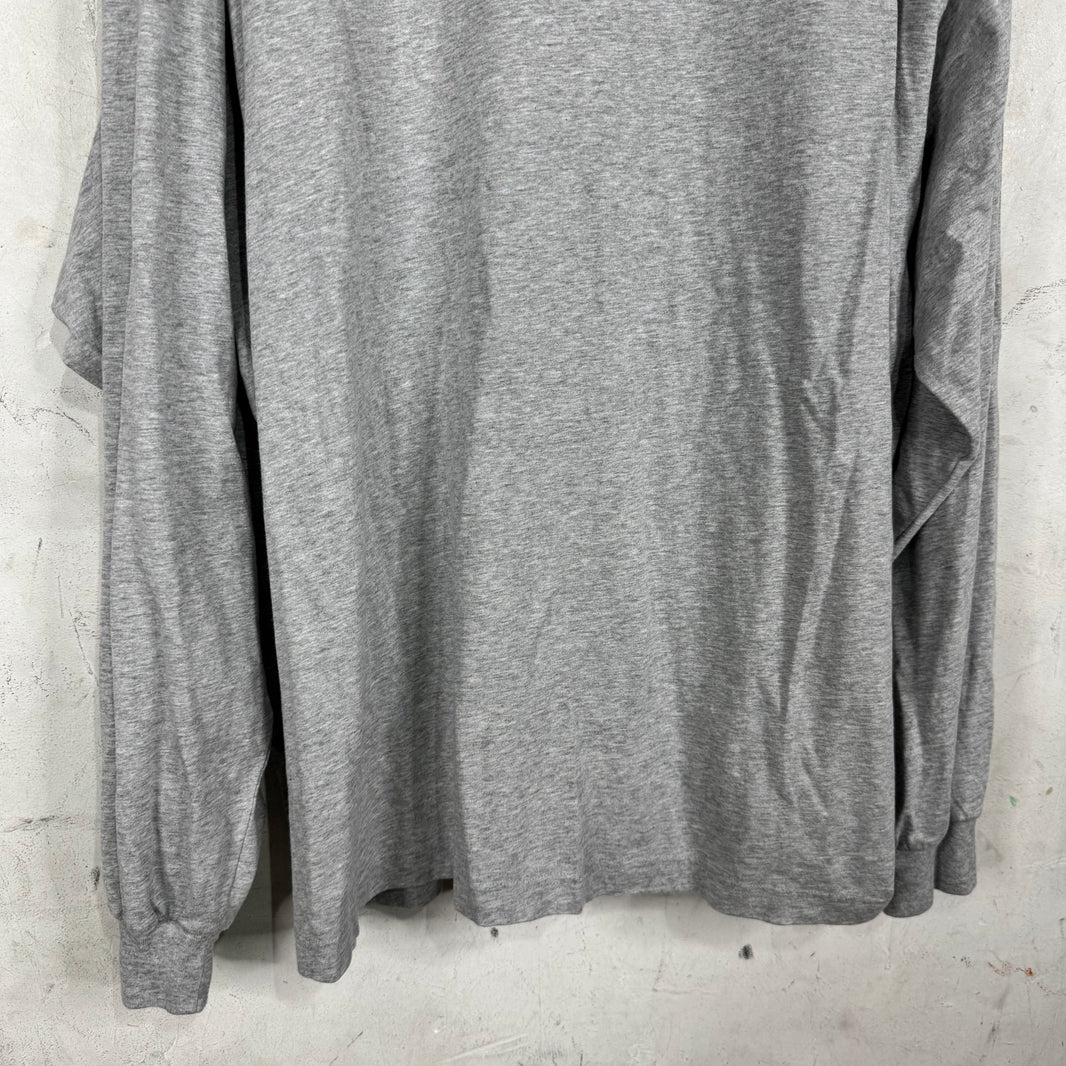 Balenciaga BB Orange Logo L/S T-Shirt