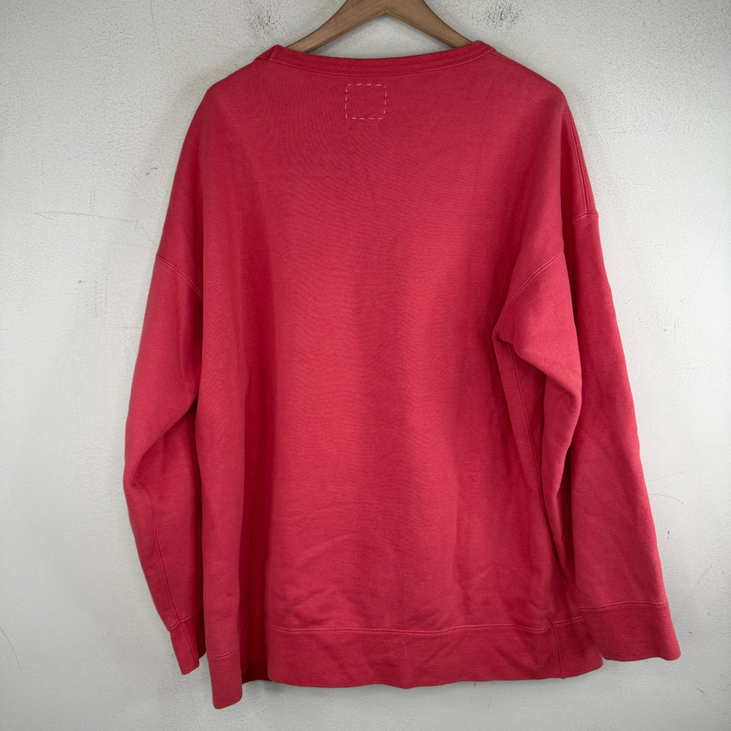 Visvim Washed Red Crewneck