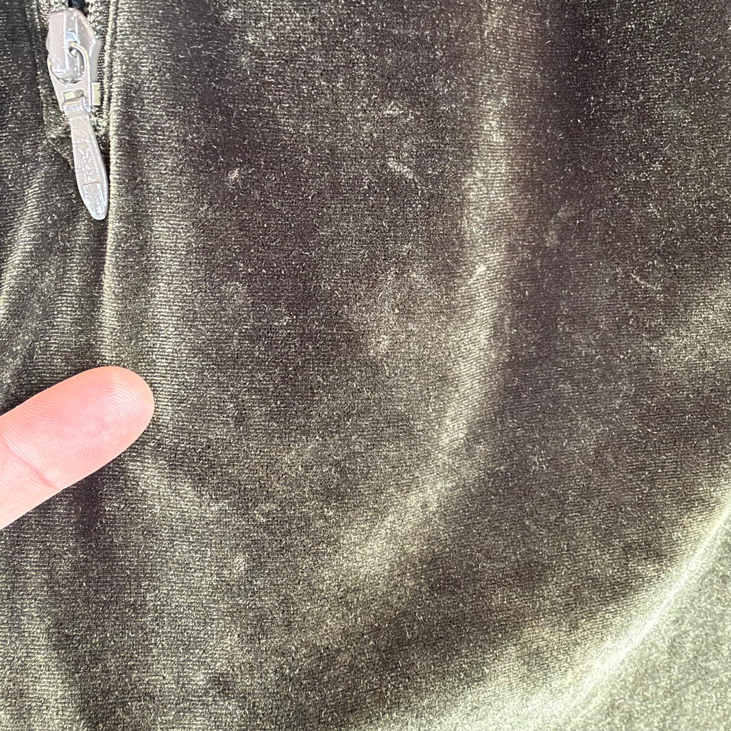Needles Olive Velour Track Pants