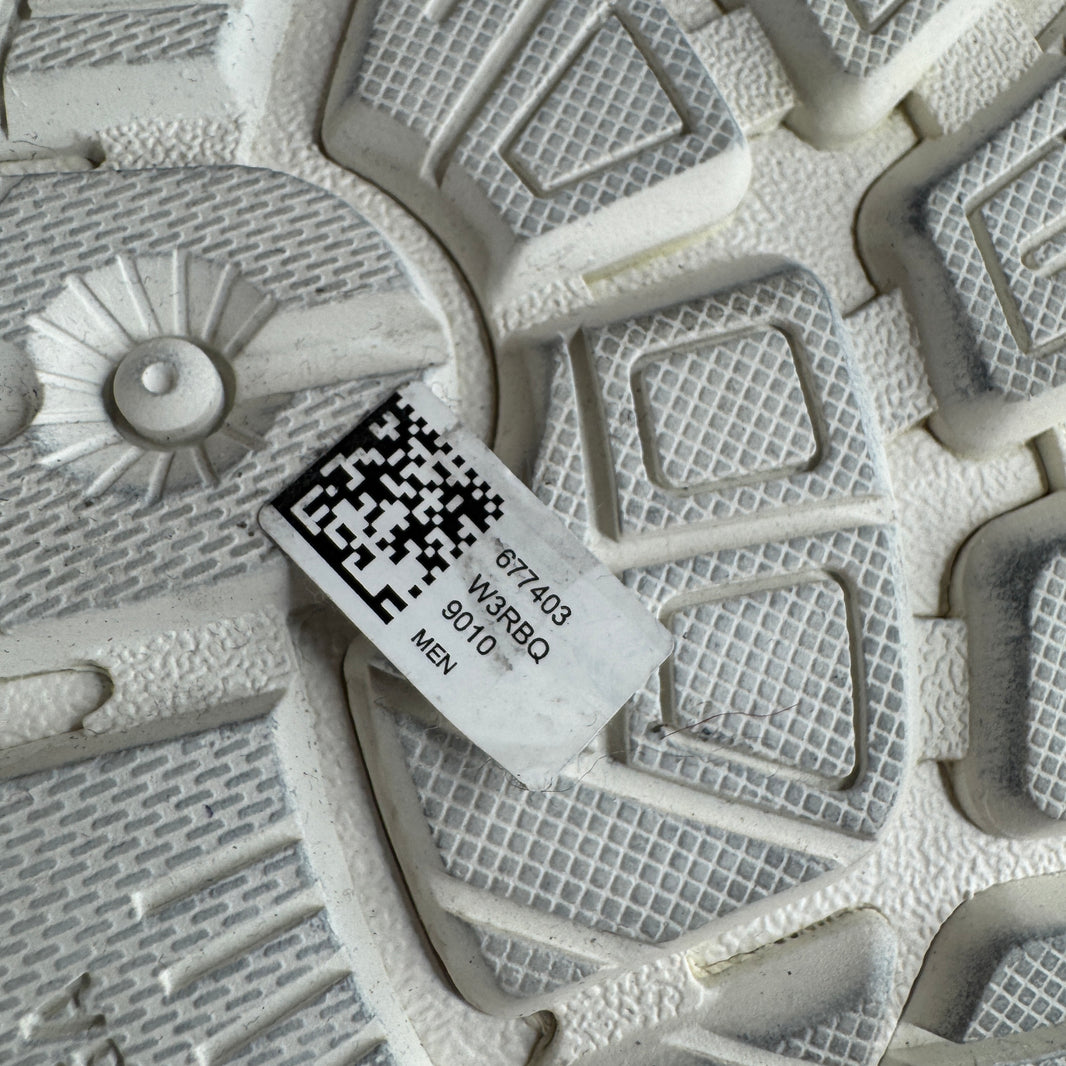 Balenciaga White Sample Graffiti Runner Sneakers