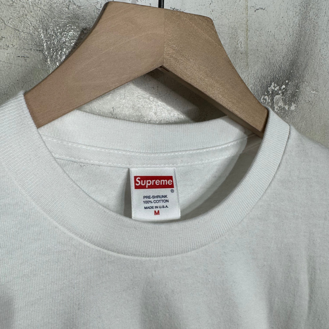 Supreme White/Red Box Logo T-Shirt