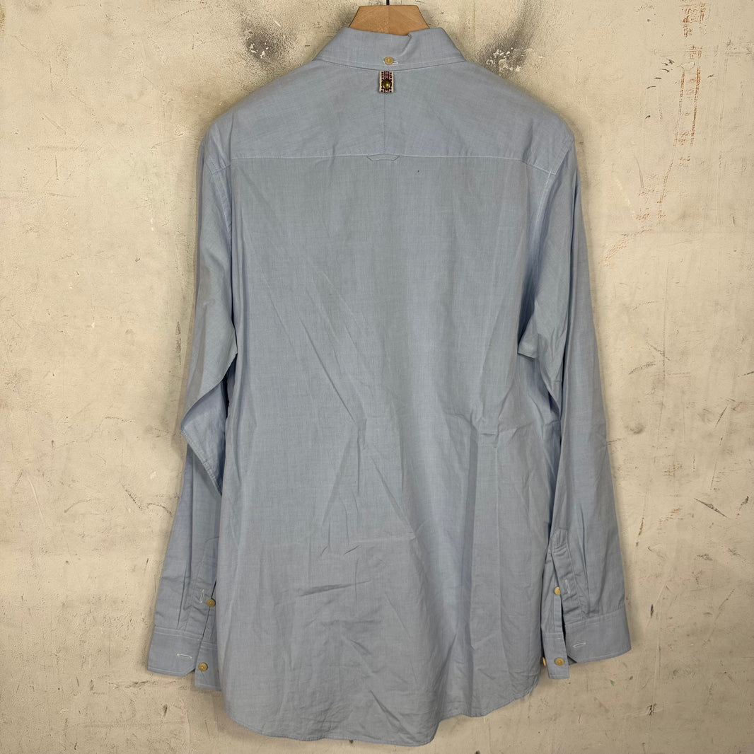 Visvim Plaid Taped Circle Pocket LS Shirt