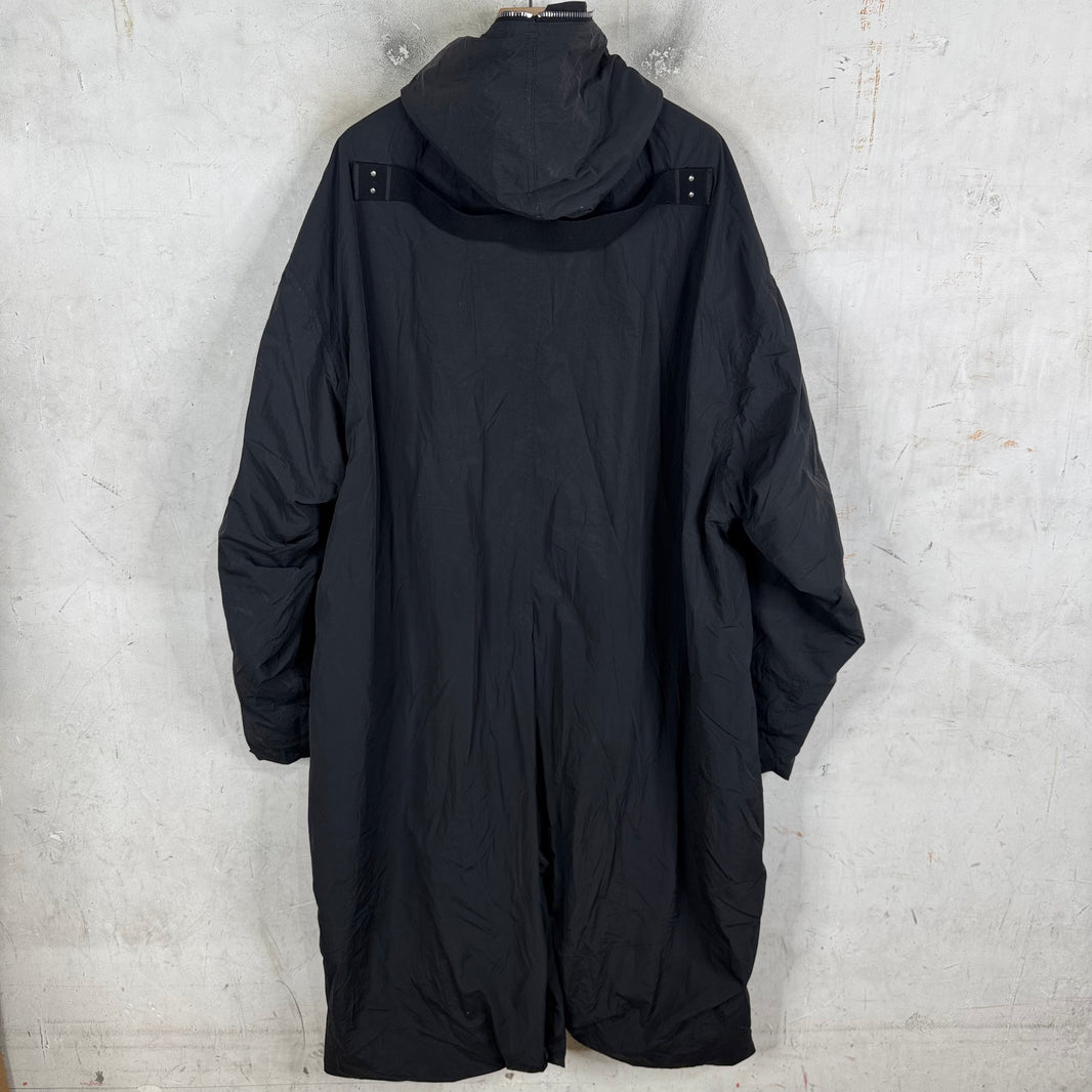 Rick Owens Long Nylon Gimp Parka