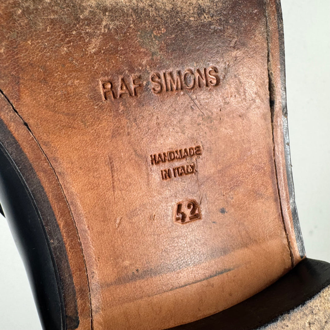 Raf Simons Embroidered Mocassin Loafers