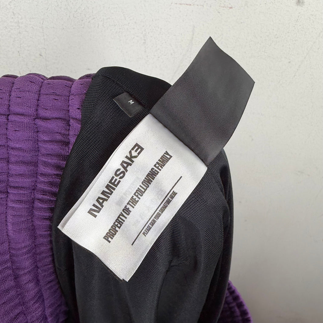 Namesake Purple Baggy Mesh Pants