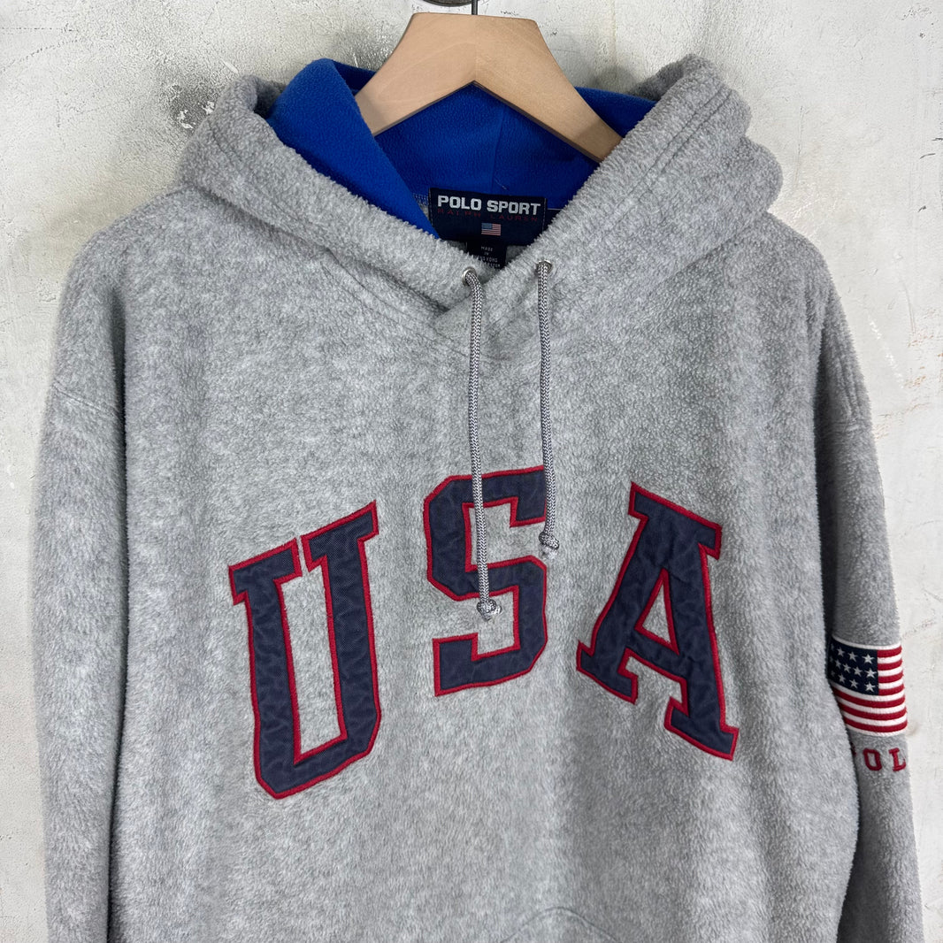 Ralph Lauren USA Fleece Hoodie