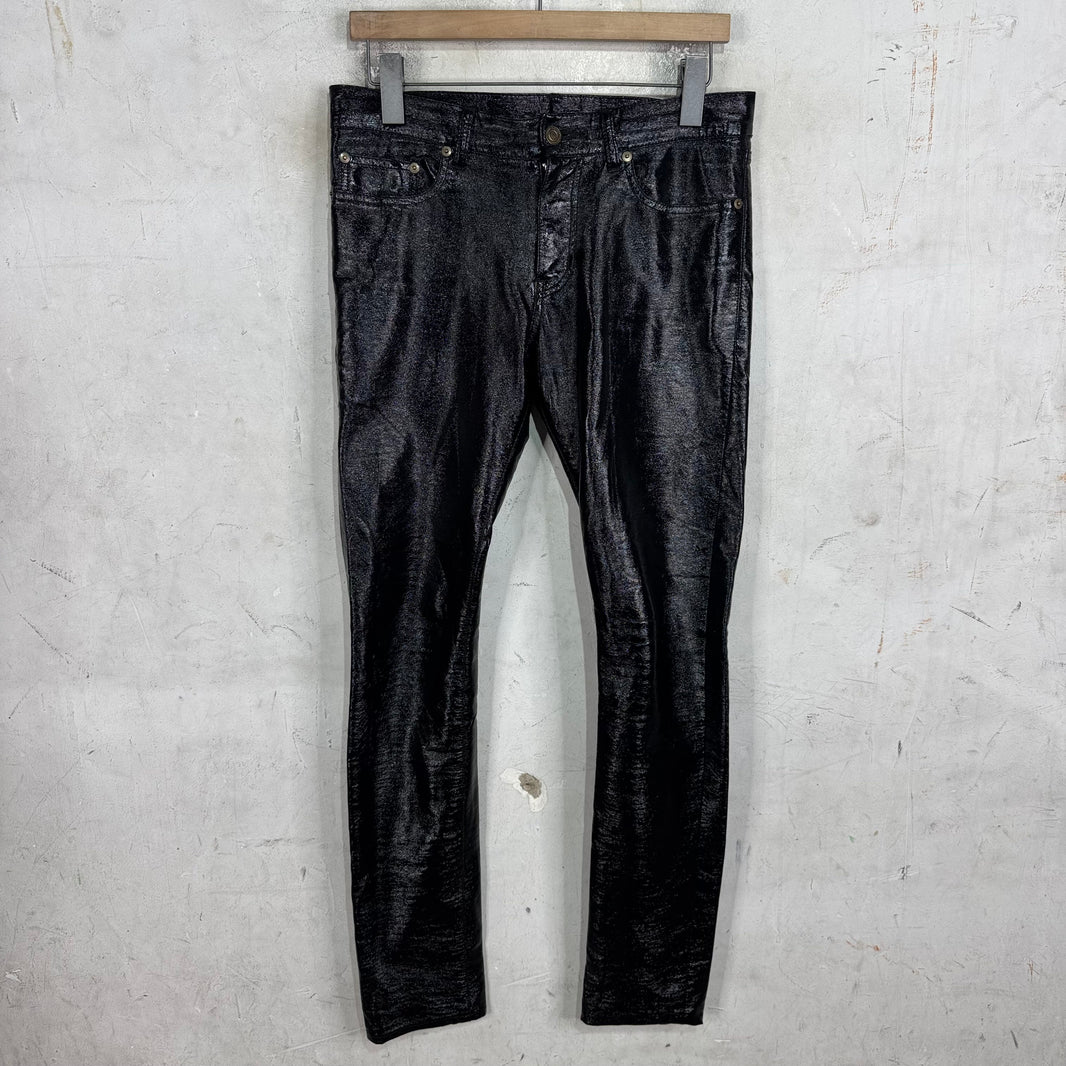 Saint Laurent Coated D02 Pants