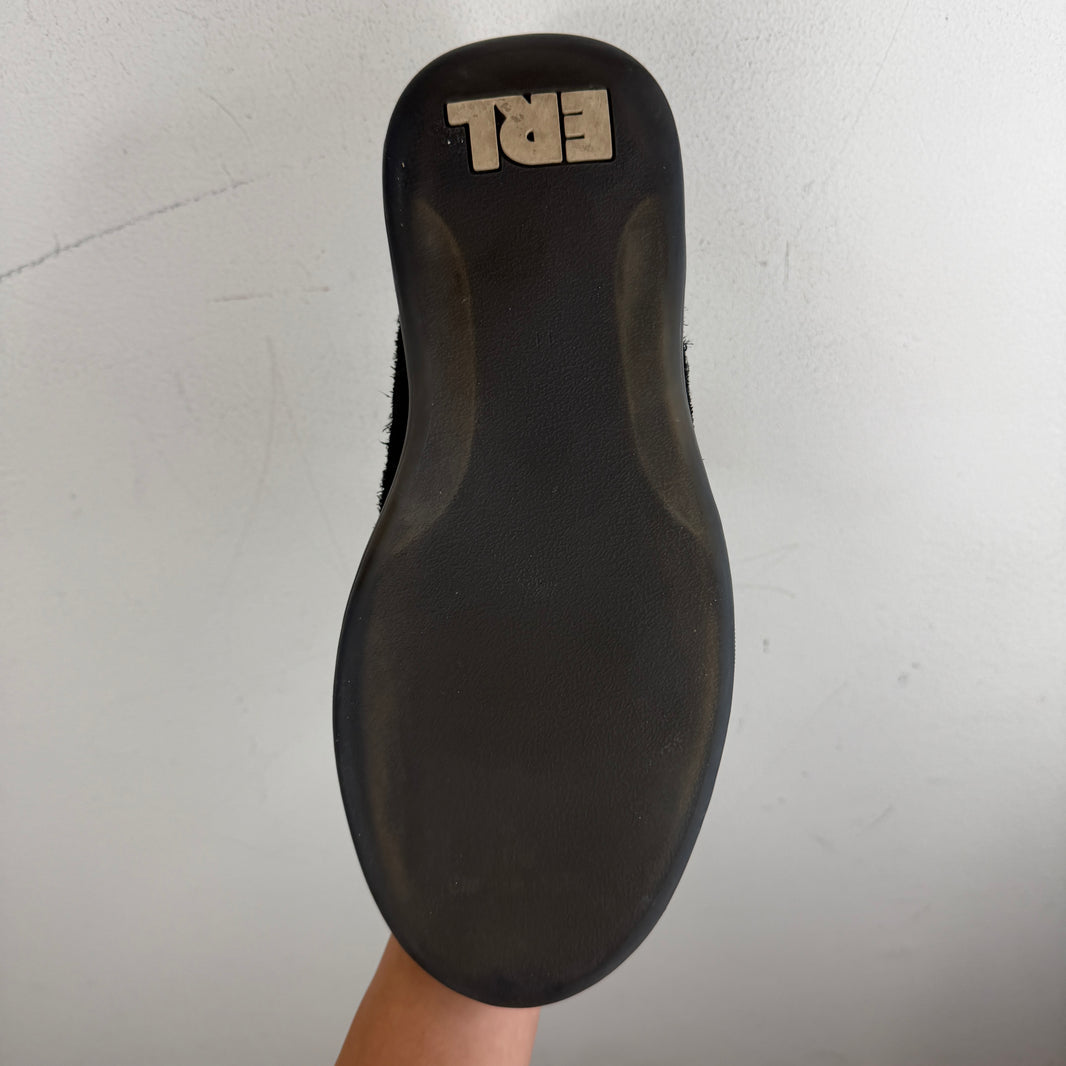 ERL Black Vamp Mules