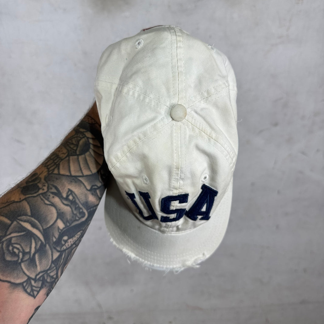 Ralph Lauren USA Arc Fitted Hat