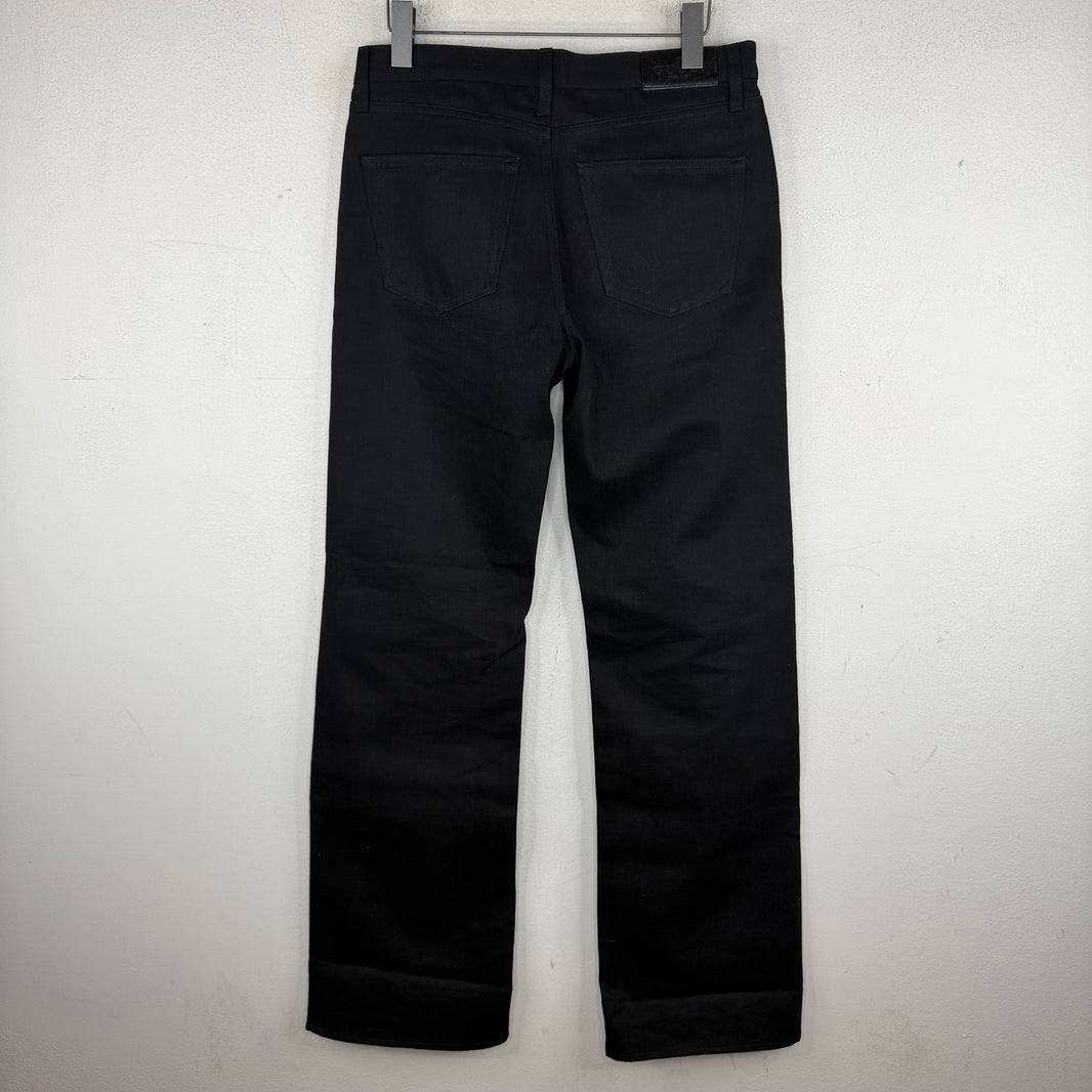 Gucci Black Horsebit Jeans