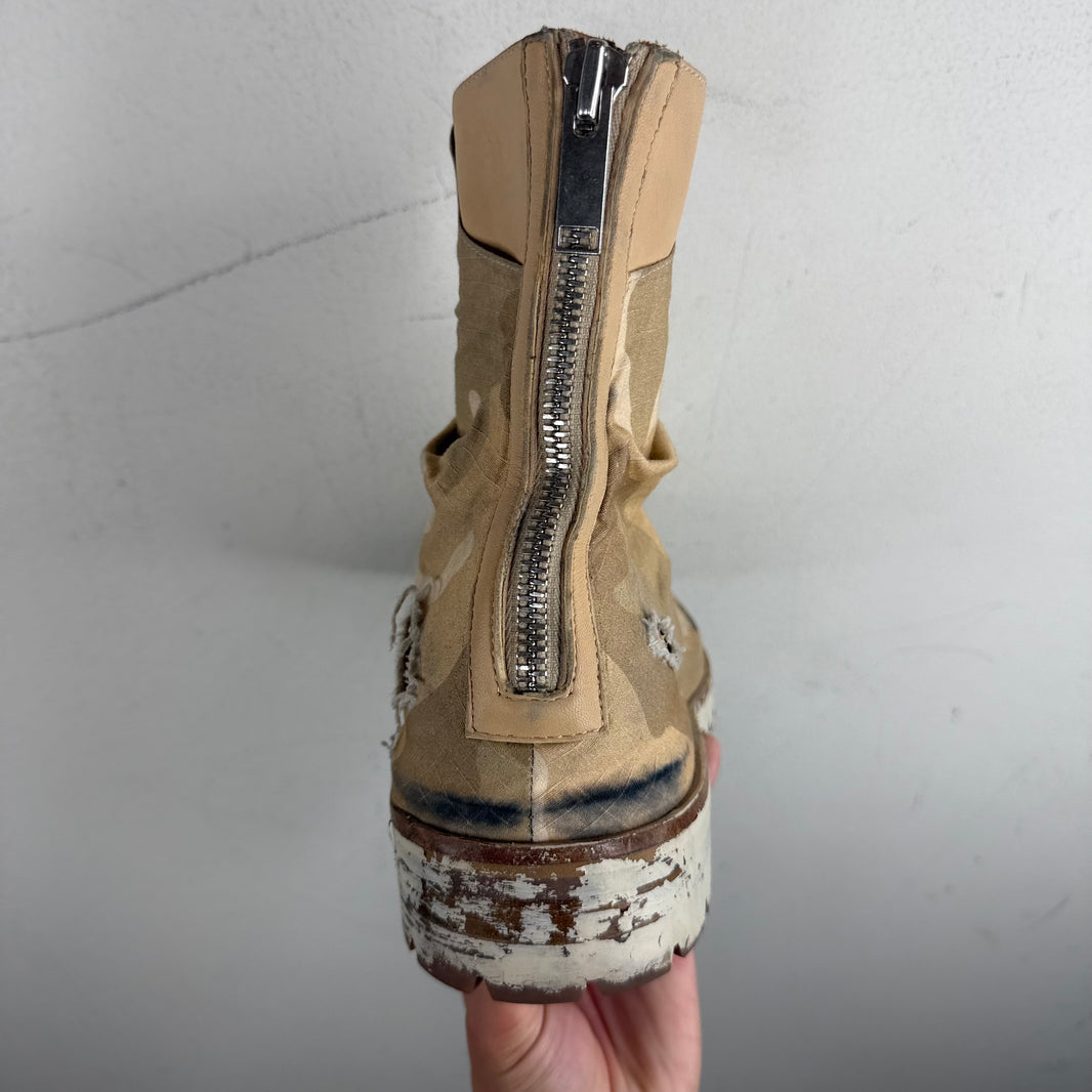 424 Camo Distressed Marathon Boots