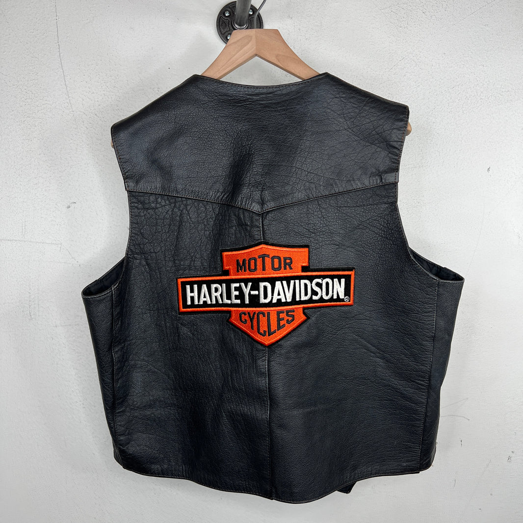 Vintage Harley Davidson Biker Vest
