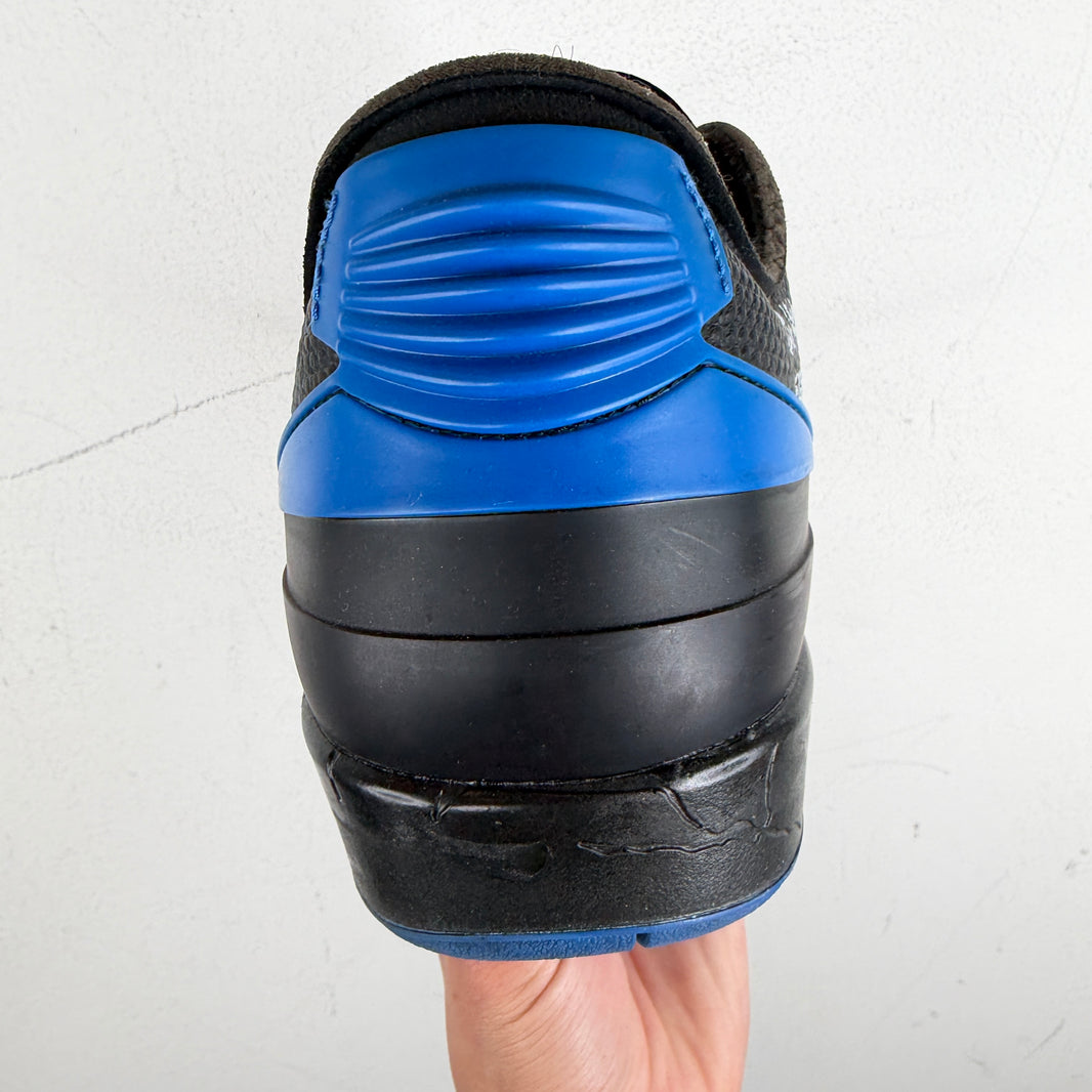 Off White Black Jordan 2 Sneakers