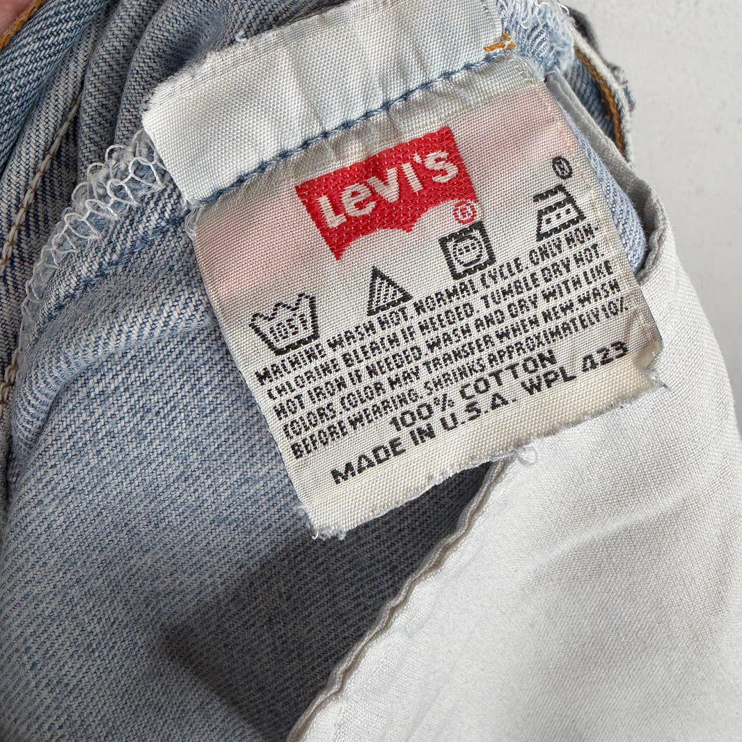 Vintage Levi's 501xx Light Blue Jeans