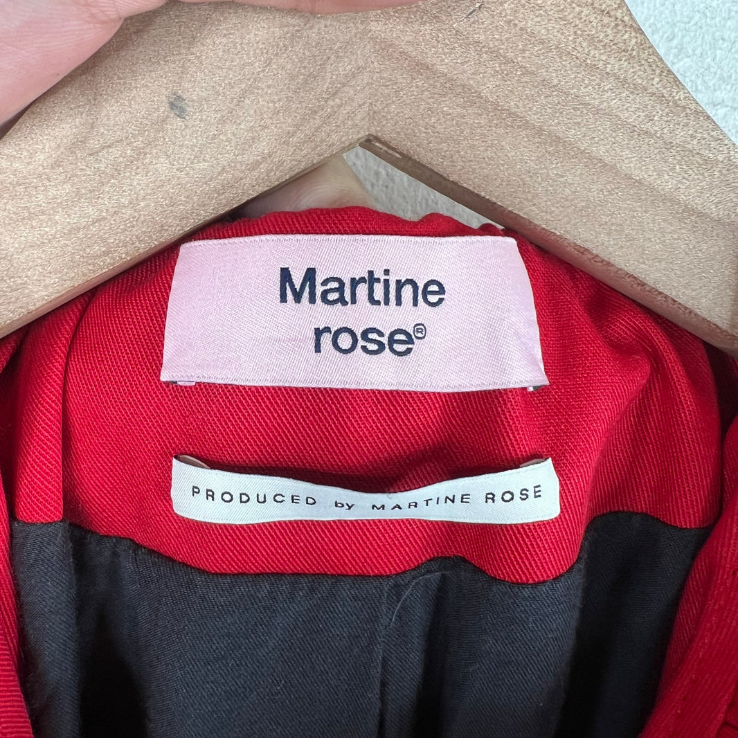 Martine Rose Ruffled Neck Racing Jacket