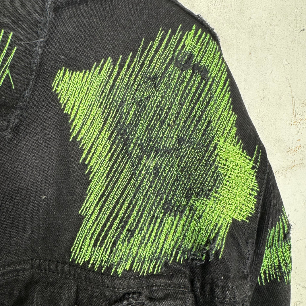 Endless Denim Black Trucker Jacket
