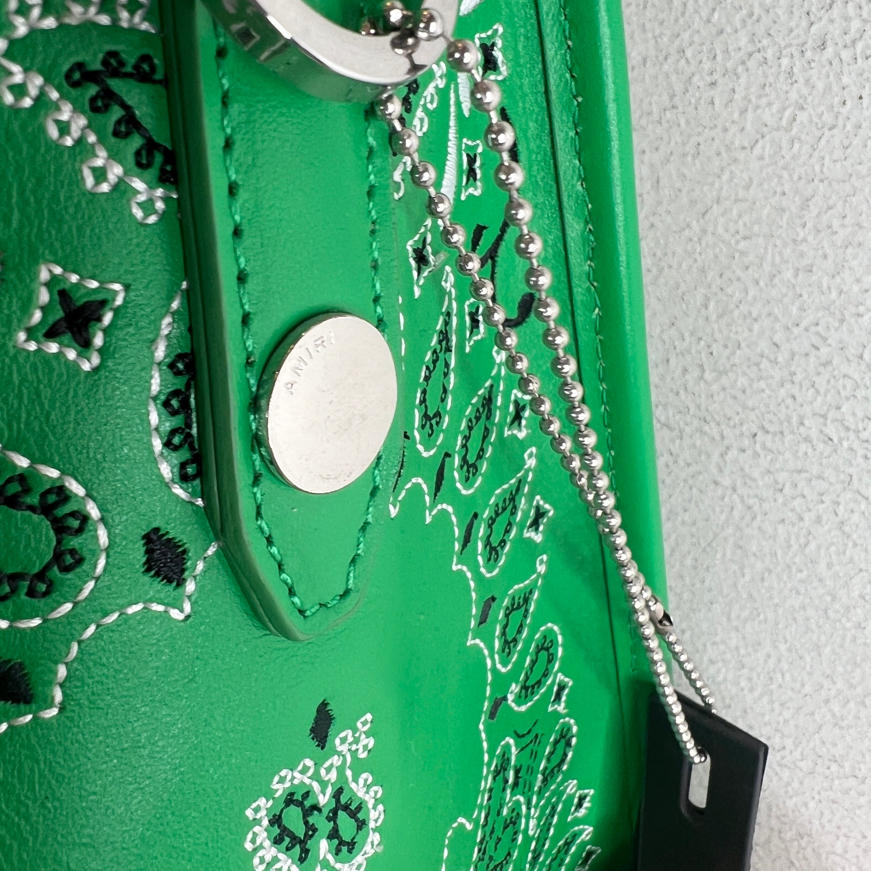 Amiri Green Paisley Weekender Bag – www.Lukes.store