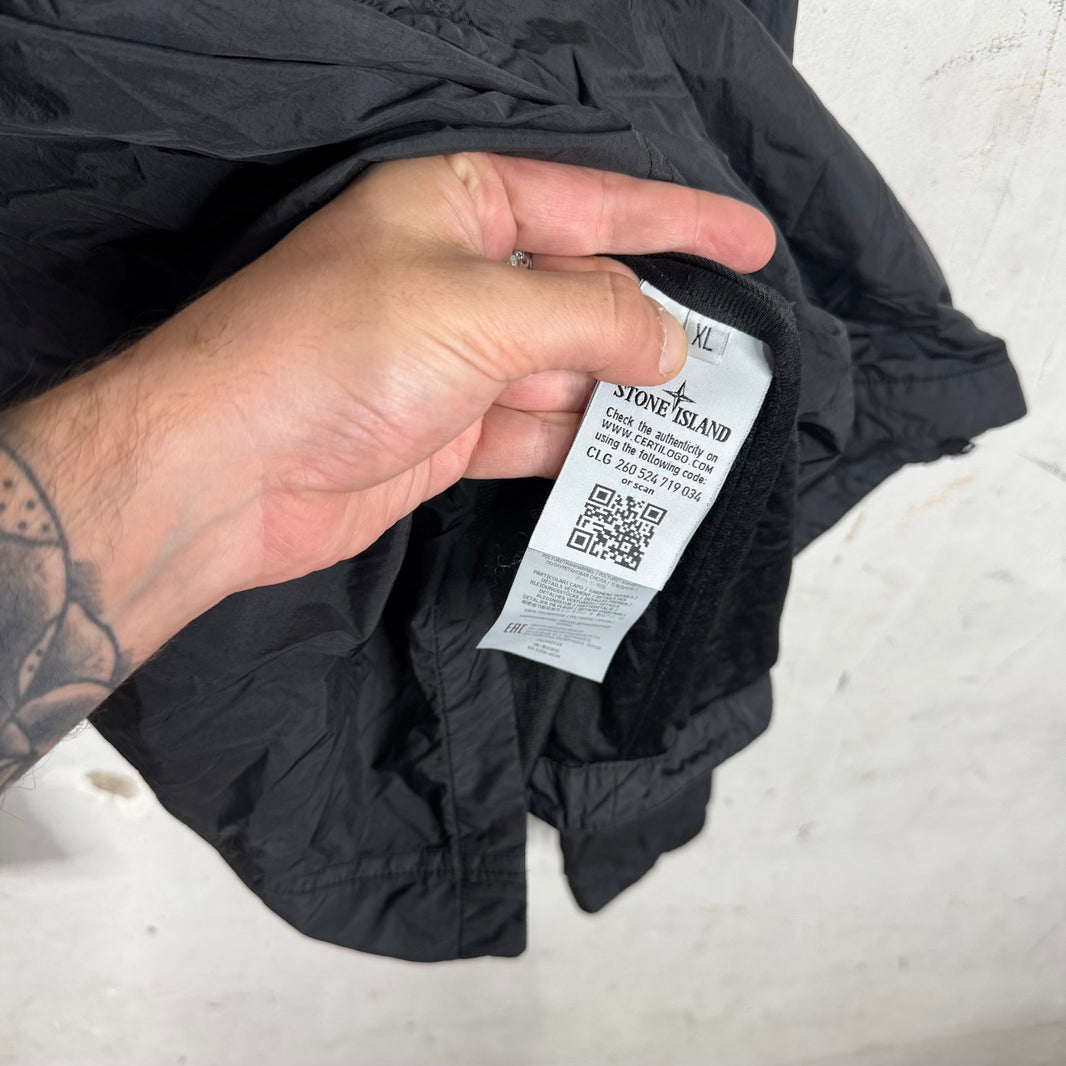 Stone Island Black Nylon Jacket