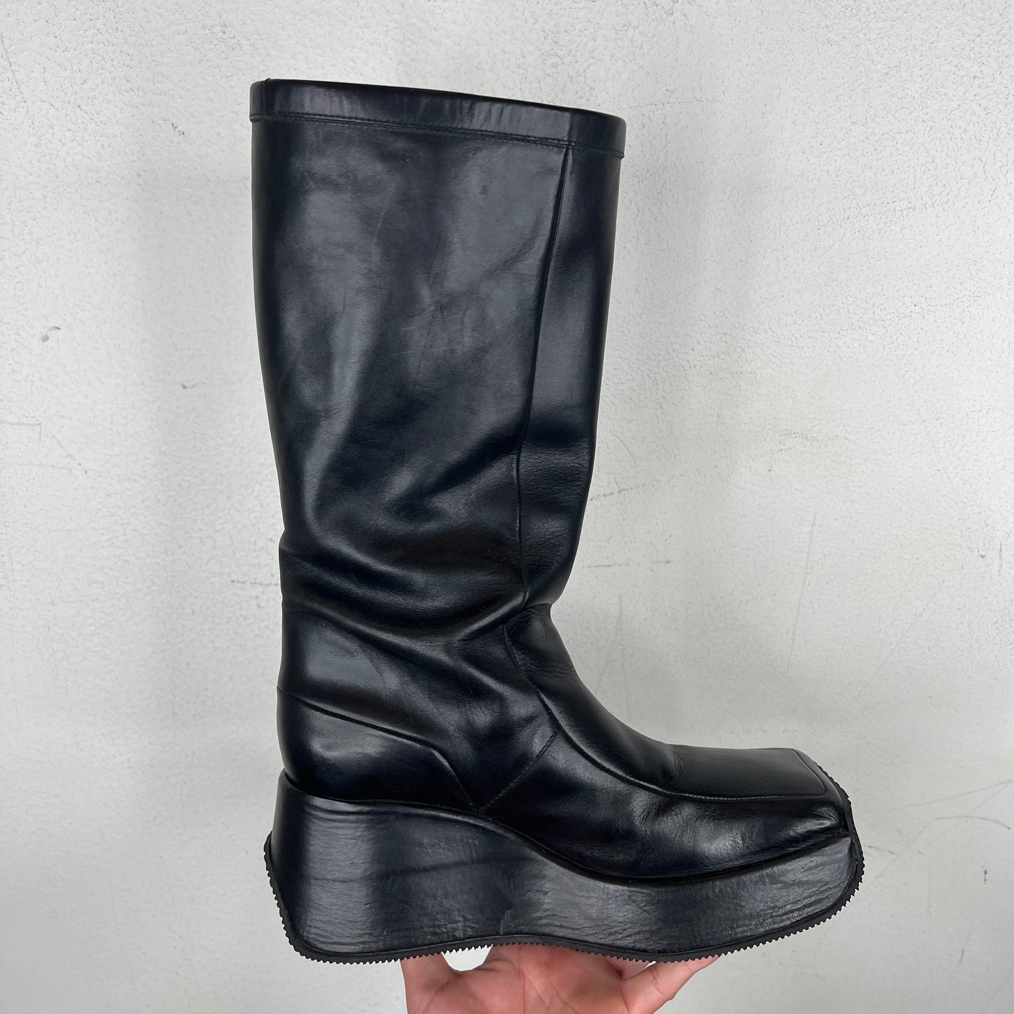 Raf Simons Square Riding Boots