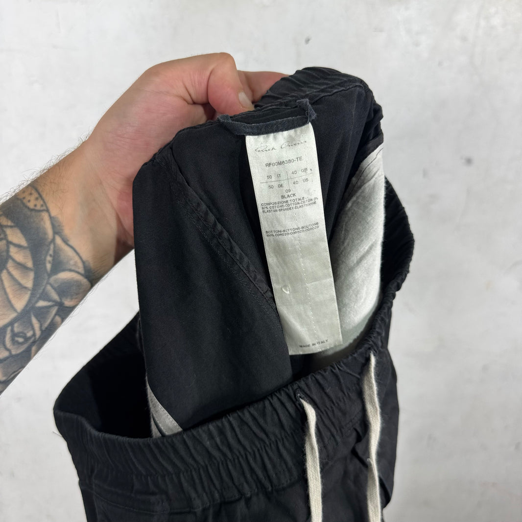 Rick Owens Forever Drop-Crotch Canvas Pants