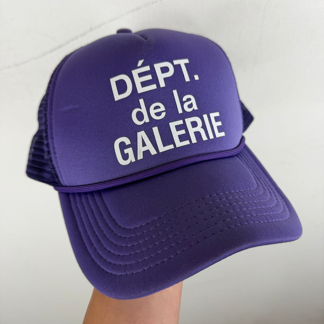 Gallery Dept Purple French Logo Hat