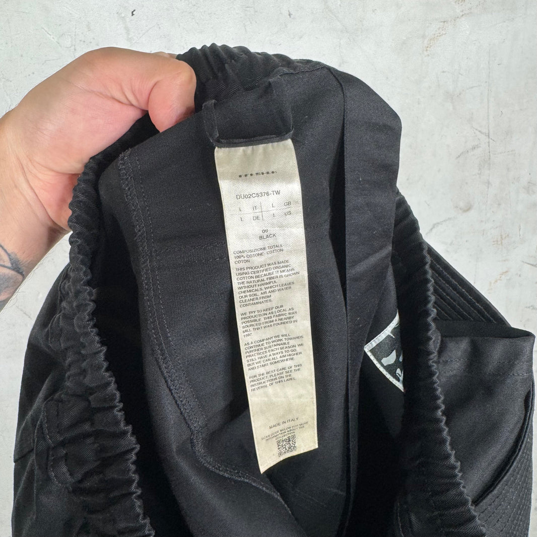 DRKSHDW Black Canvas Creatch Pants