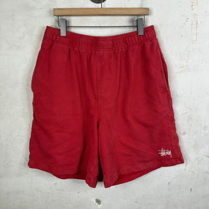Stussy Red Cotton Shorts