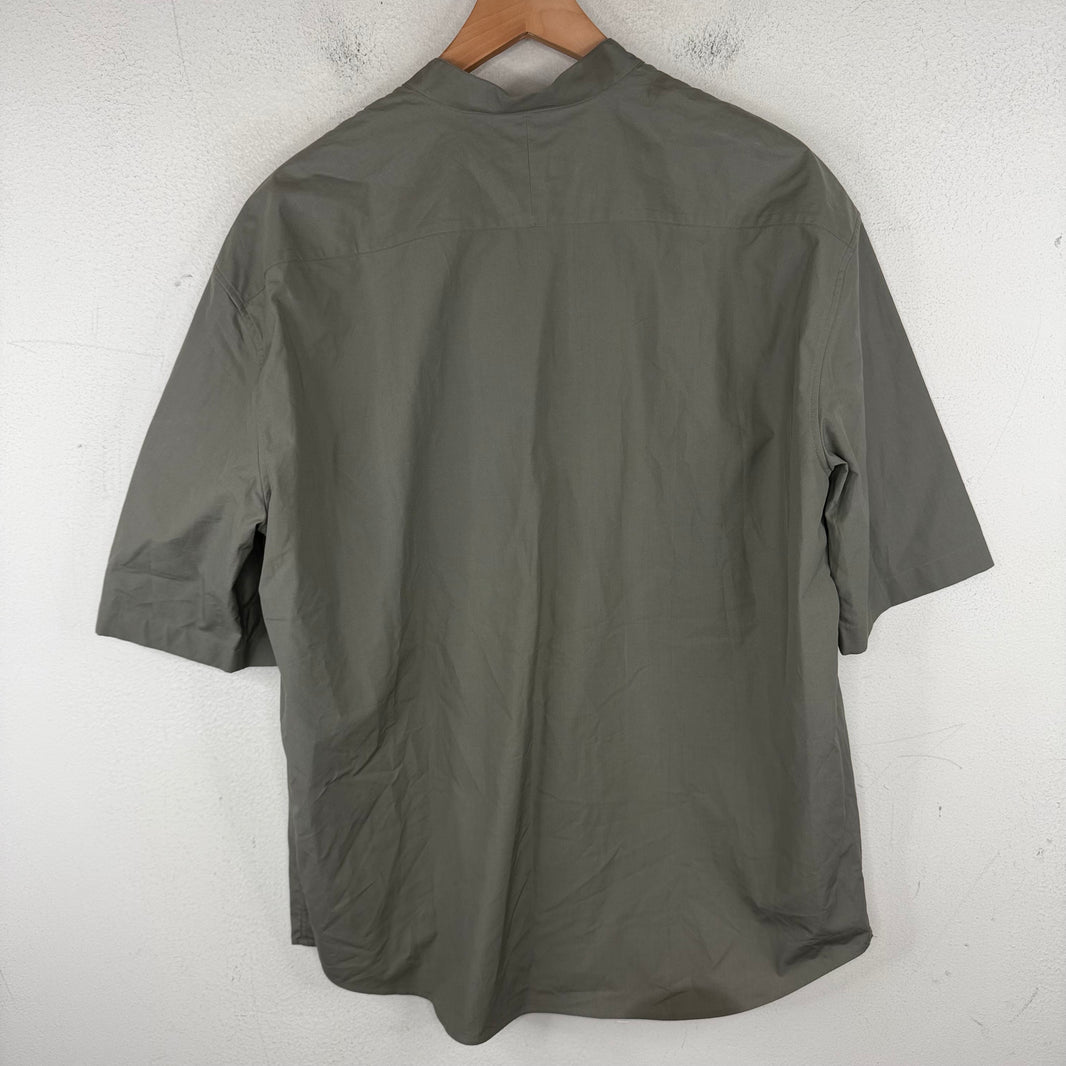 Hermes Gray Pullover S/S Shirt