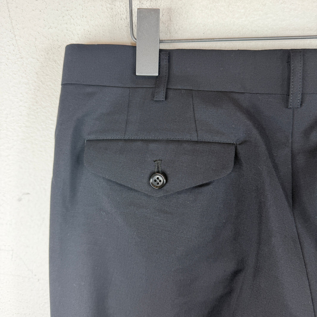 CDG Homme Deux Black Trousers