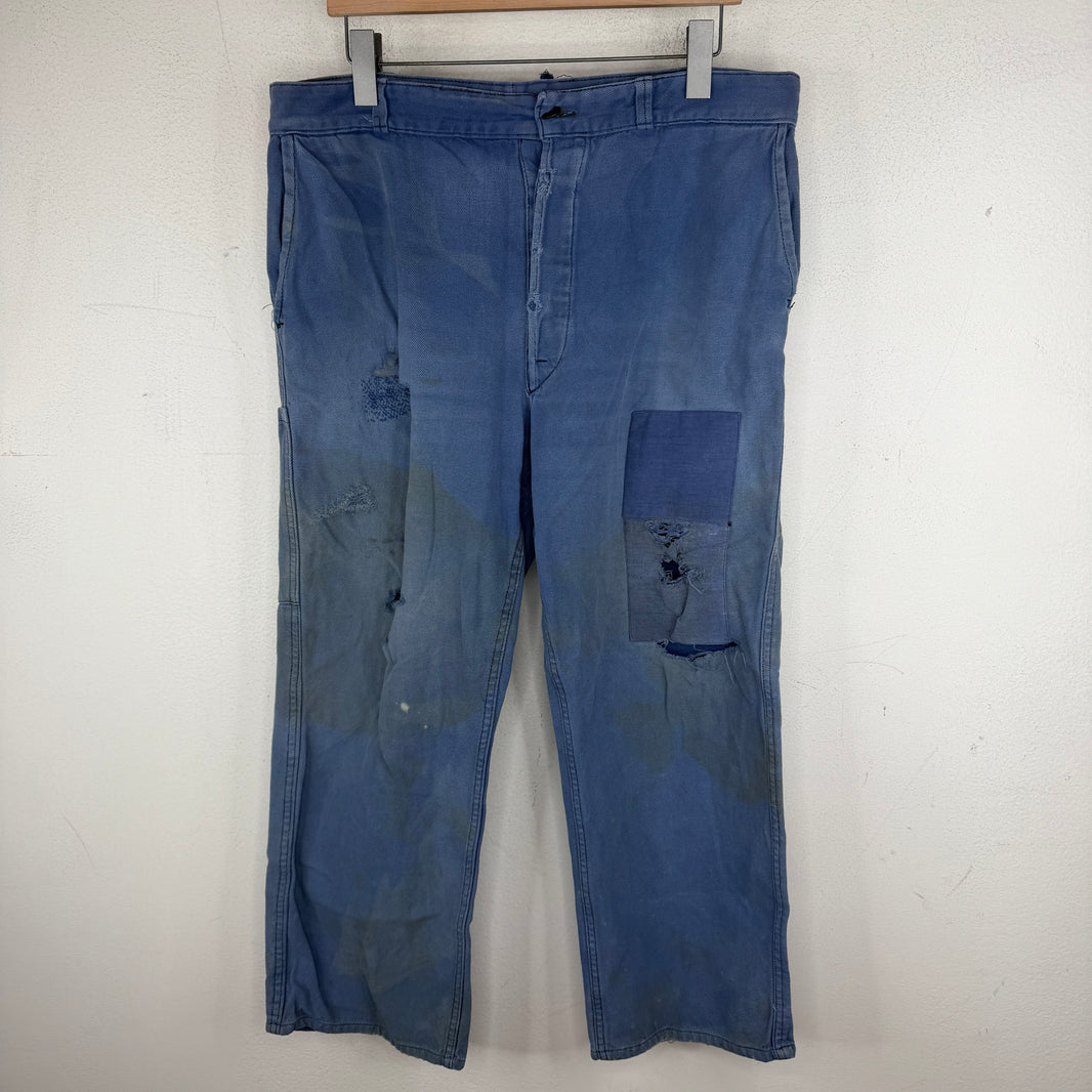 Vintage French Workwear Pants