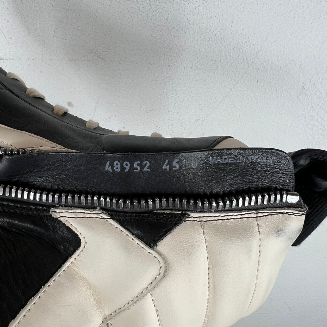 Rick Owens Milk/White Bumper Geobaskets