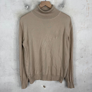 Brioni Beige Turtleneck Light Knit