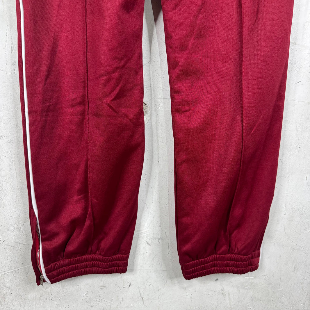 Wales Bonner Burgundy Track Pants
