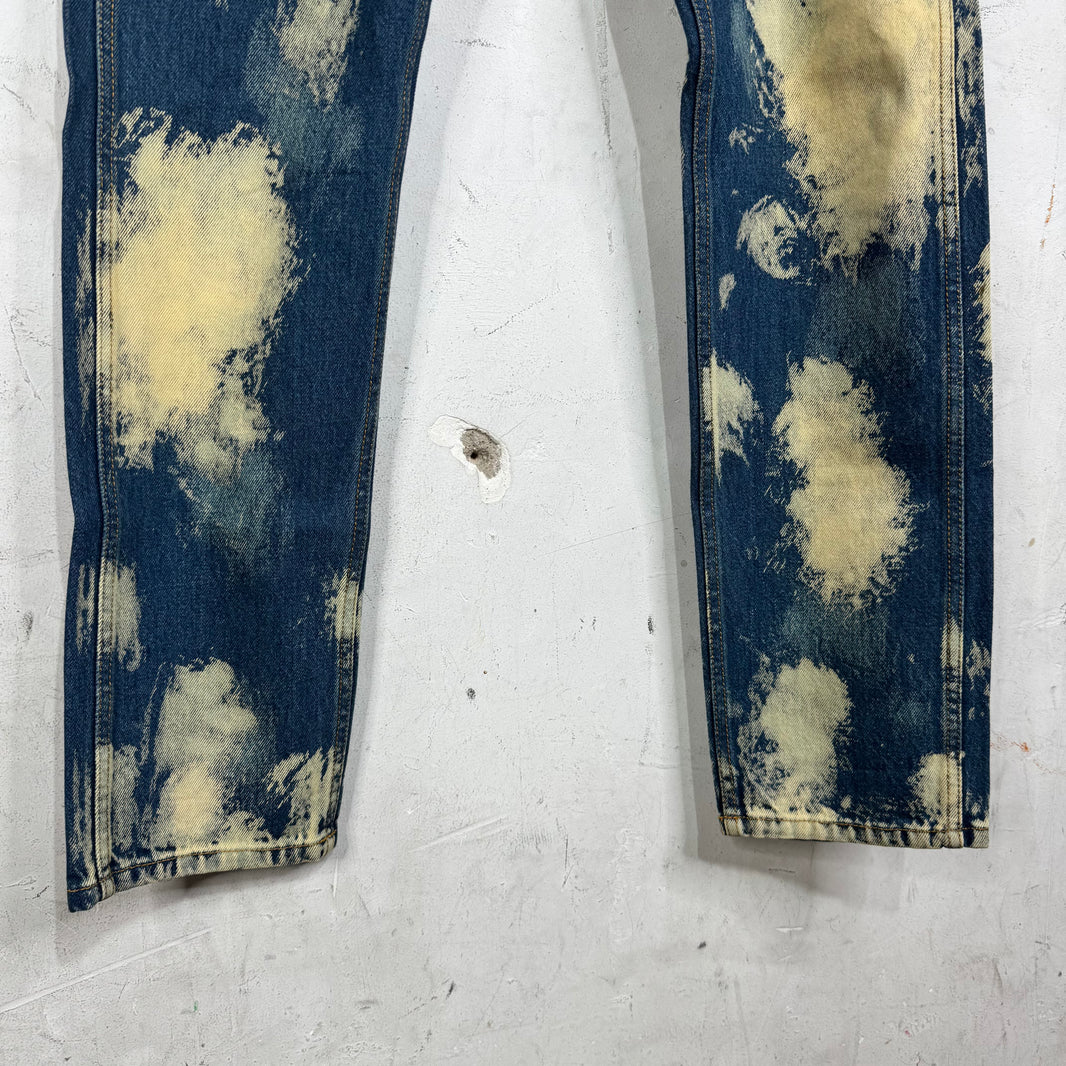 Gucci Studded Bleach Jeans
