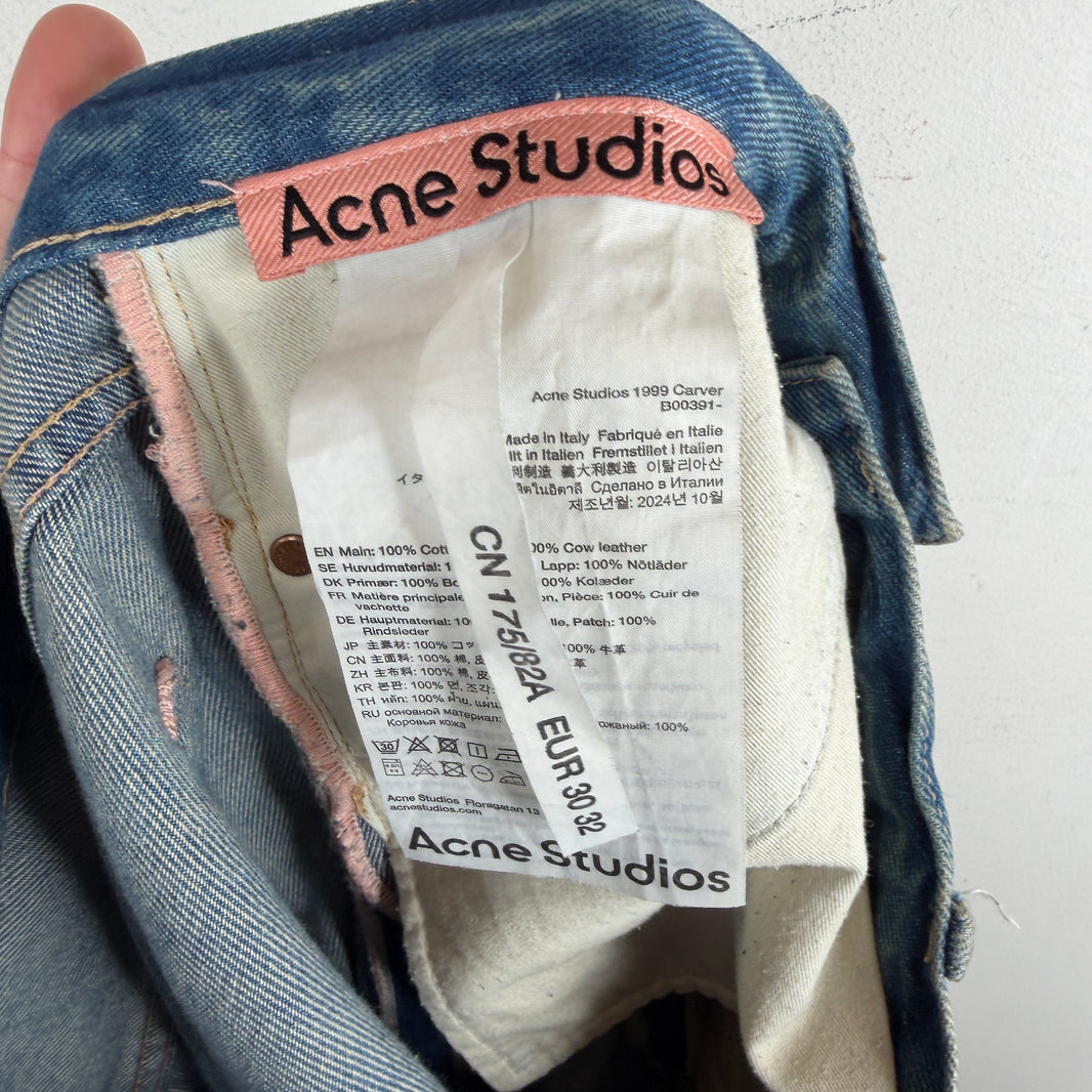 Acne Studios 1999 Carver Light Blue Jeans