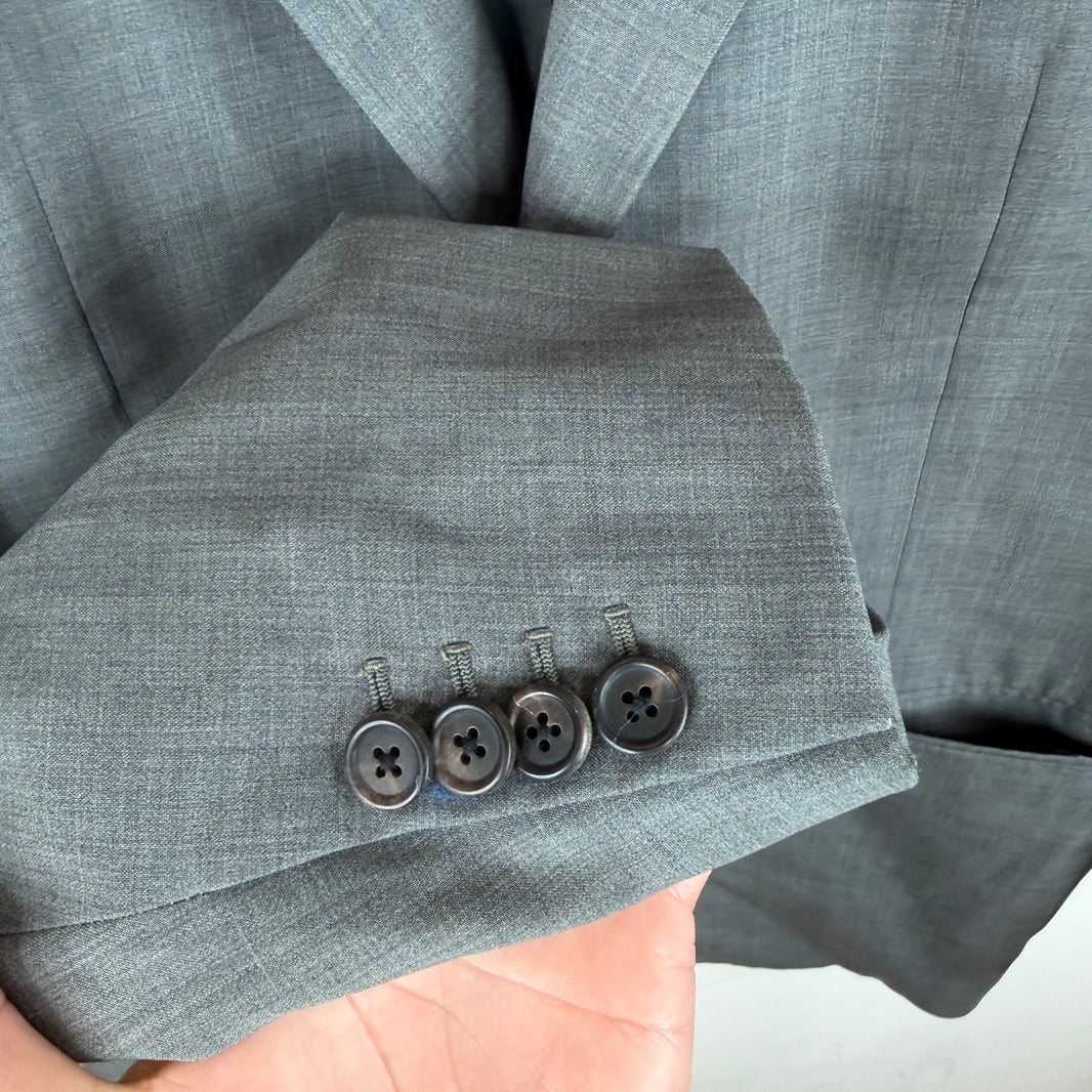 Prada Grey Wool Blazer