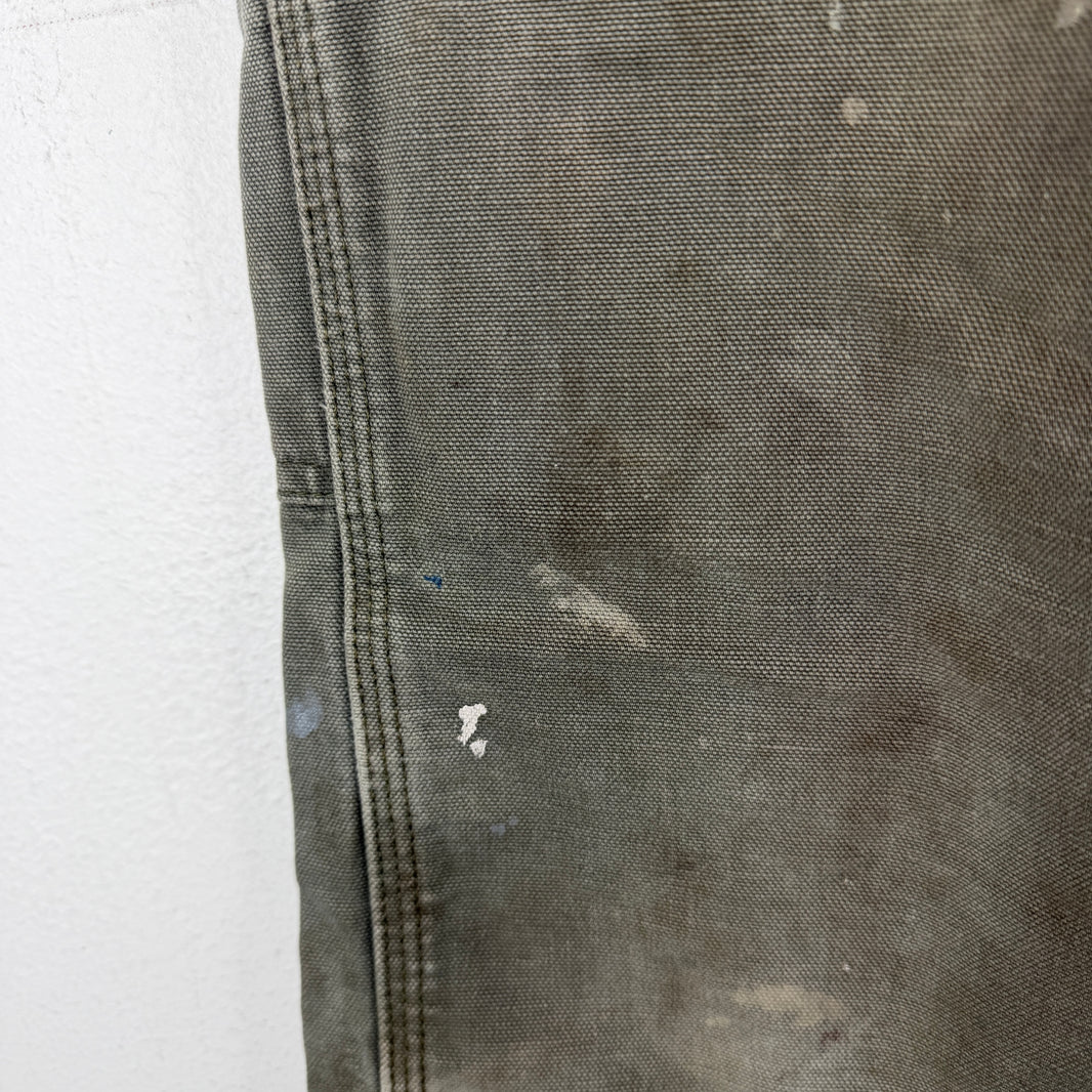 Vintage Carhartt Smoked Green Double Knee Pants