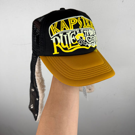 Kapital Kapsize Trapper Trucker Hat
