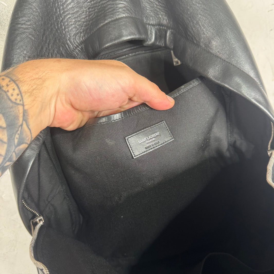 Saint Laurent Leather Backpack