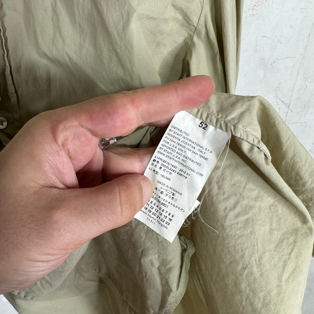 Margiela Beige LS Button Up