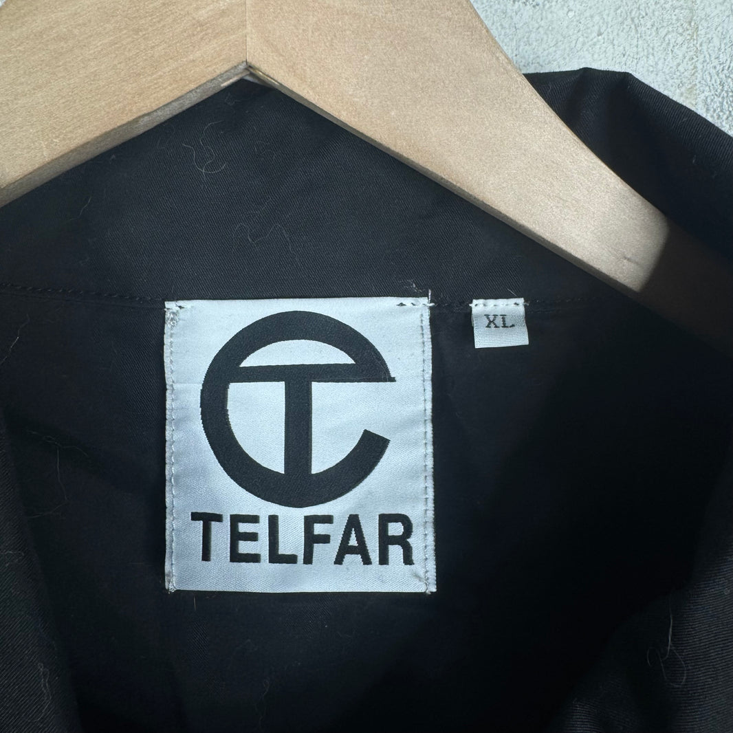 Telfar Detachable Sleeve Button Up Shirt